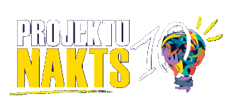 Projektu nakts 10 logotips